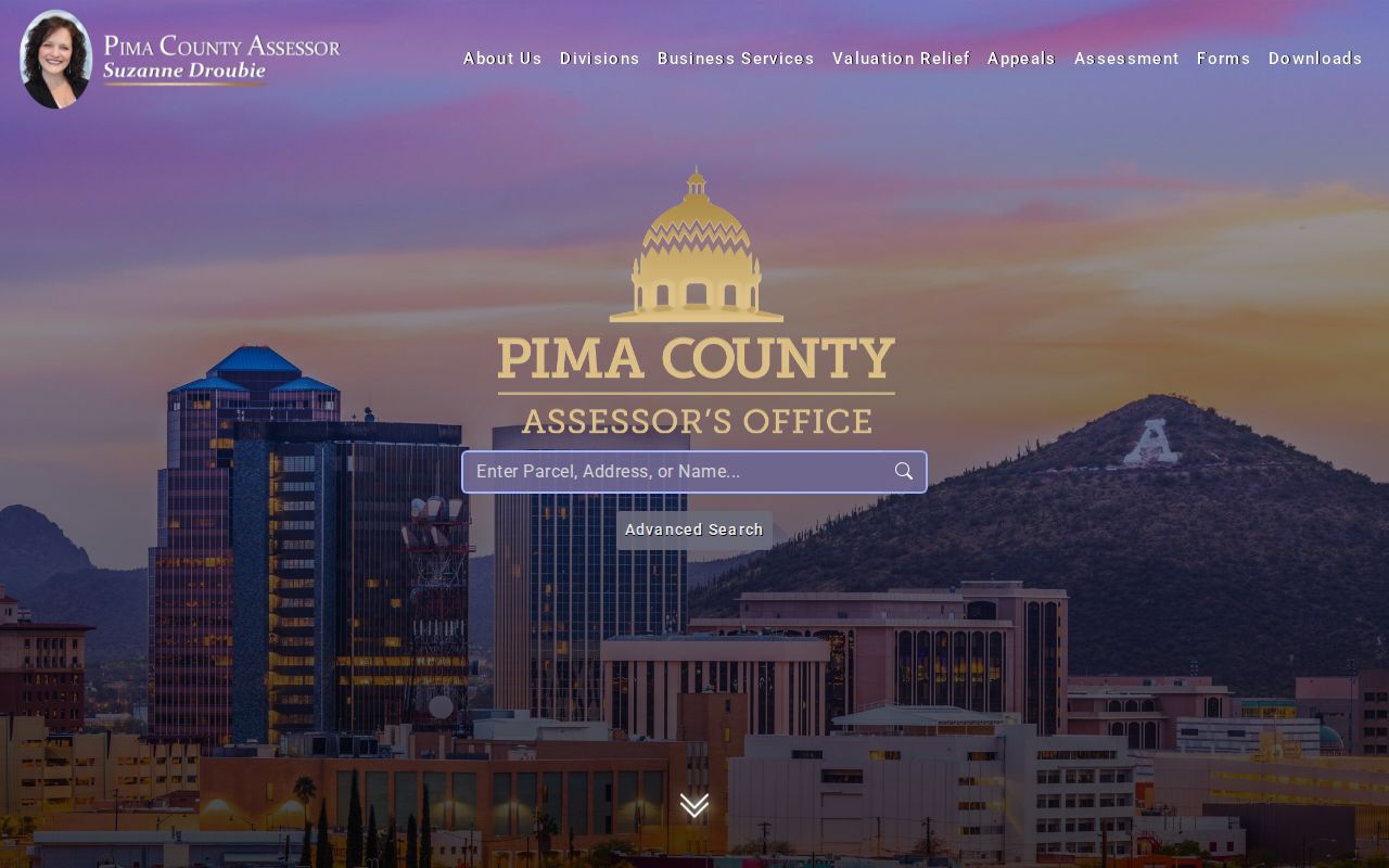 Oro Valley residents directory Pima County parcel search